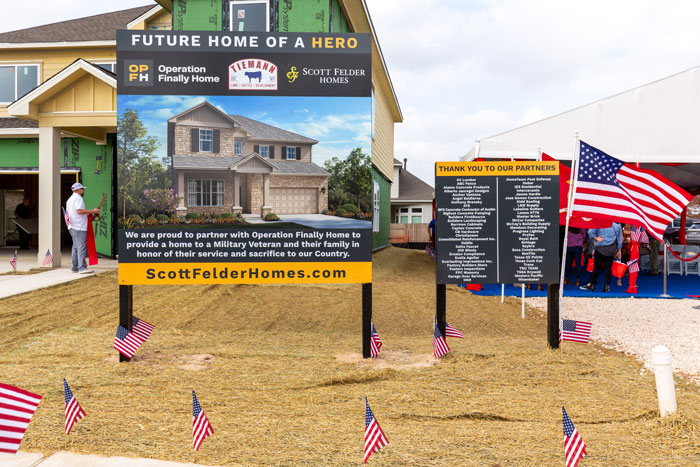 Scott Felder Homes, Tiemann Land and Cattle Development and Vendors