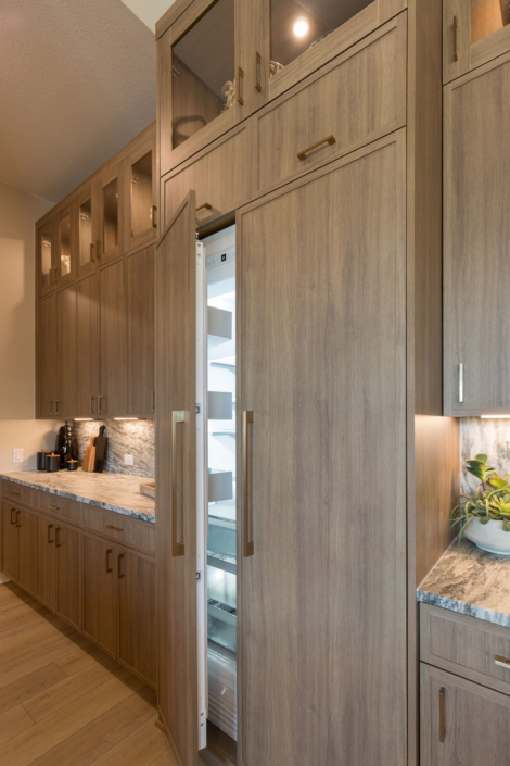 Slim Shaker appliance panel in Reveur - open