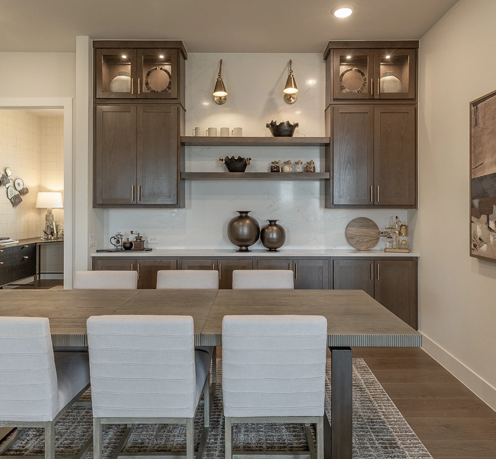 Buffet Beech Levanzo - open shelves