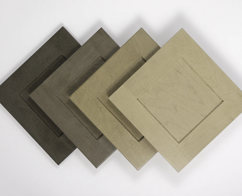 Burrows Cabinets New Maple Stains Bryher, Lark, Linden, Luma