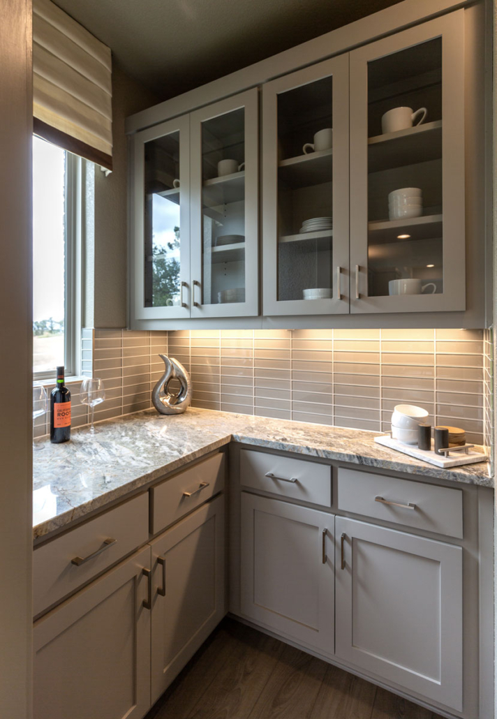 Butler's Pantry in Bristol with Shaker doors