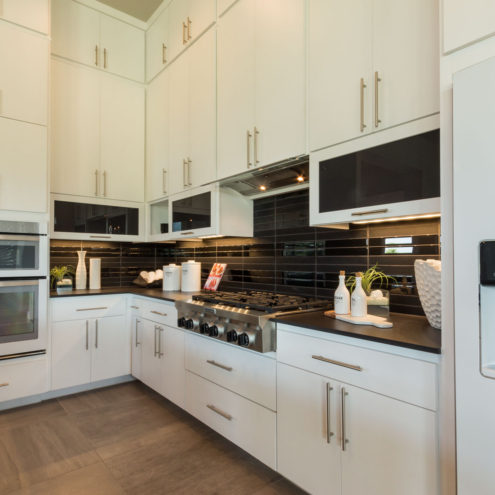 Burrows Cabinets' full overlay kitchen with SoCo doors