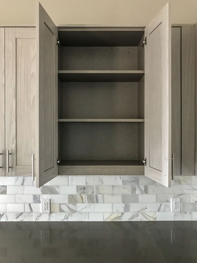 kitchen artisk open upper adjustable shelves