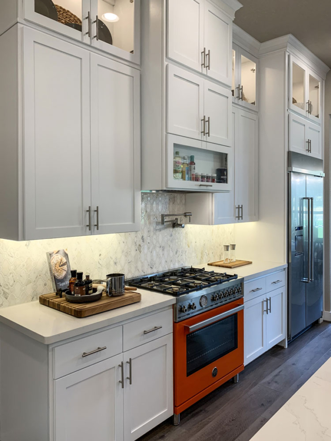 Kitchen 2 With Painted Cabinets By Burrows Cabinets