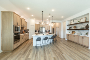 Kitchen in Maple Savaii with shaker doors