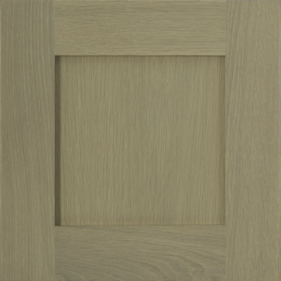 Burrows Cabinets' Shaker in White Oak Luma
