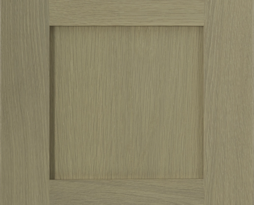 Burrows Cabinets' Shaker in White Oak Luma