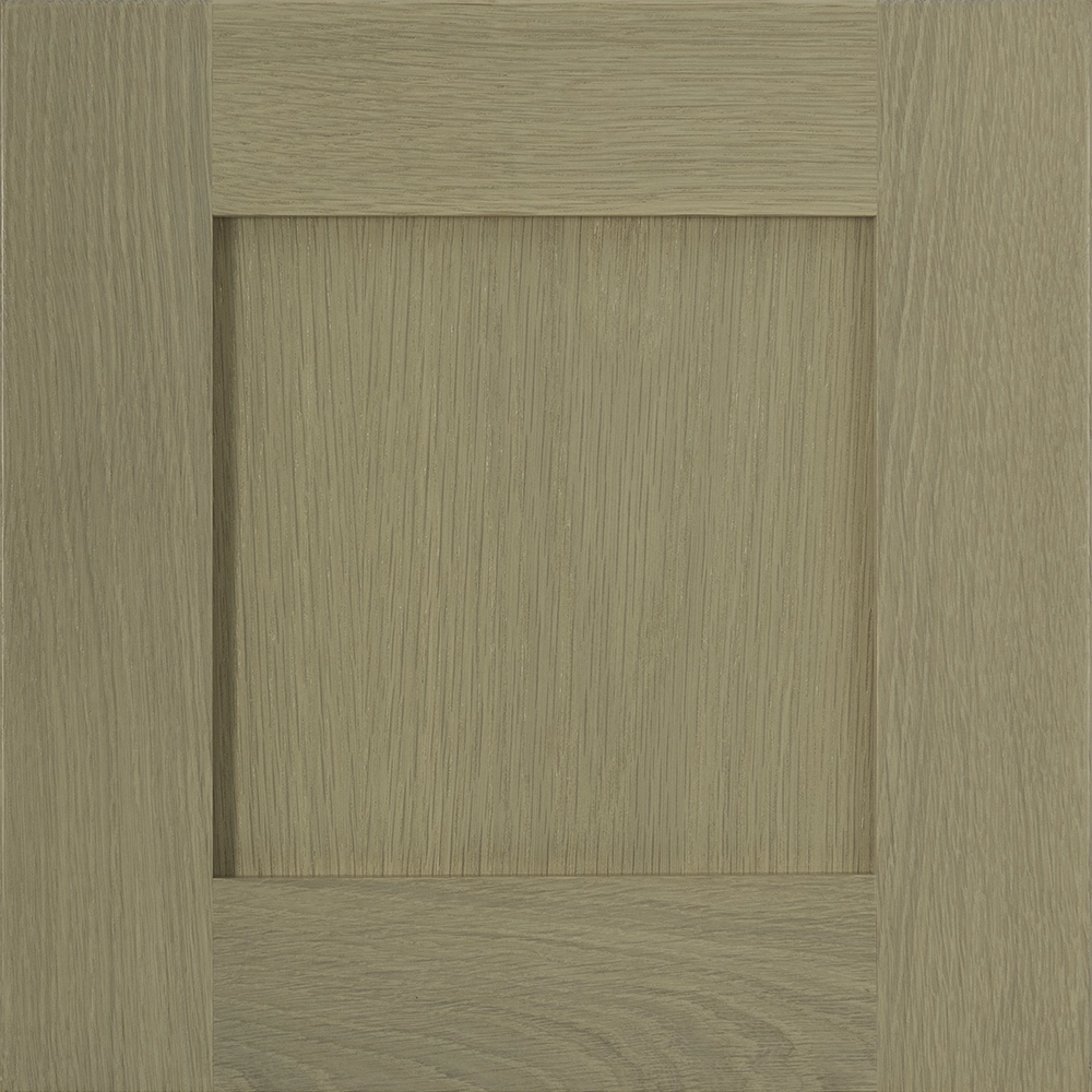 Burrows Cabinets' Shaker in White Oak Luma
