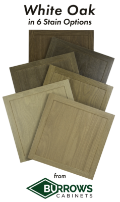 Slim Shaker in White Oak stain options