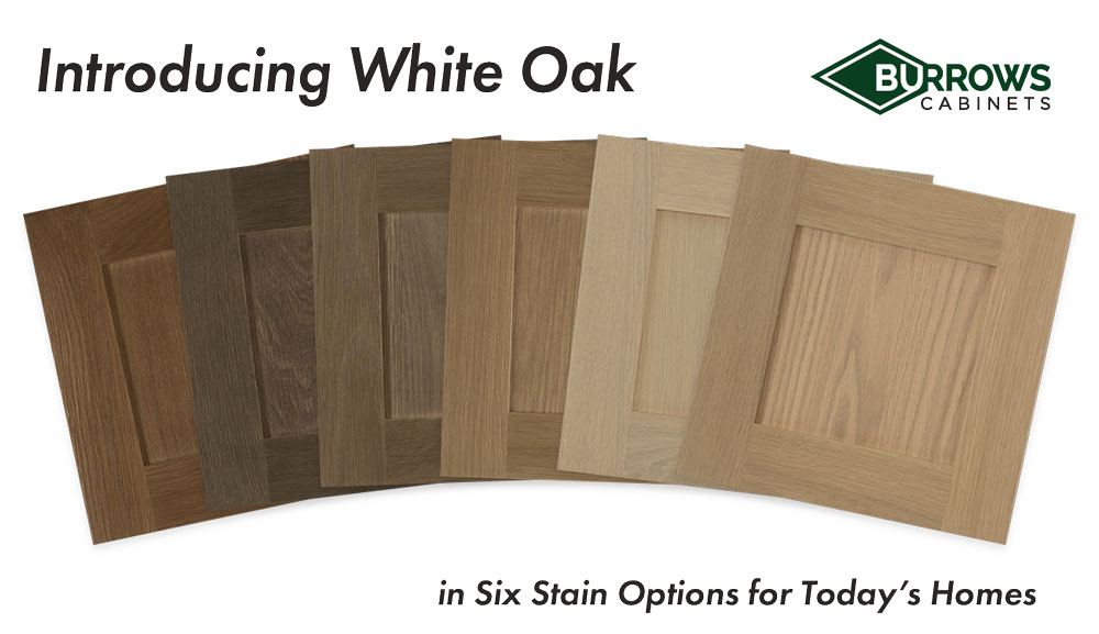 White Oak Shaker cabinet doors from Burrows Cabinets